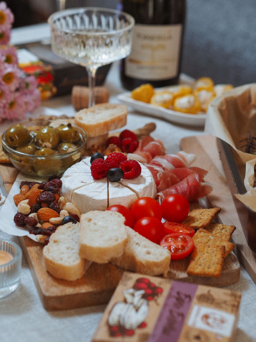 Italian antipasto platter