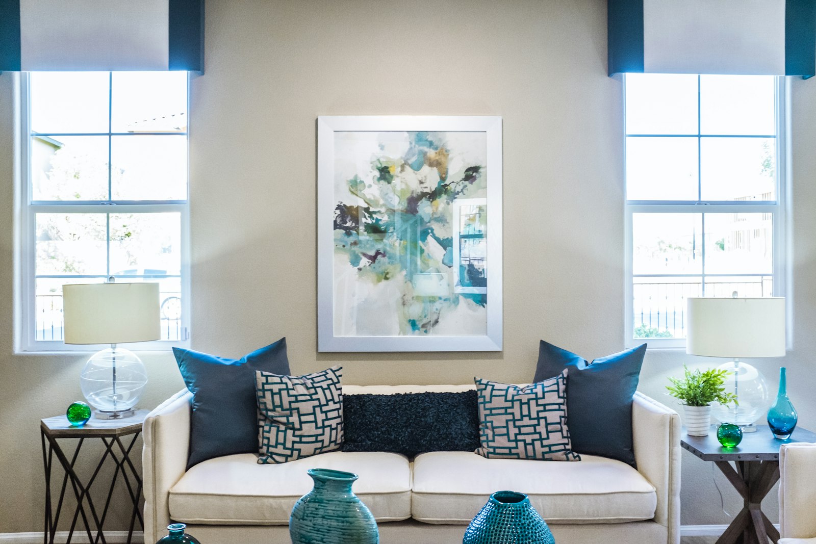 A settled living room