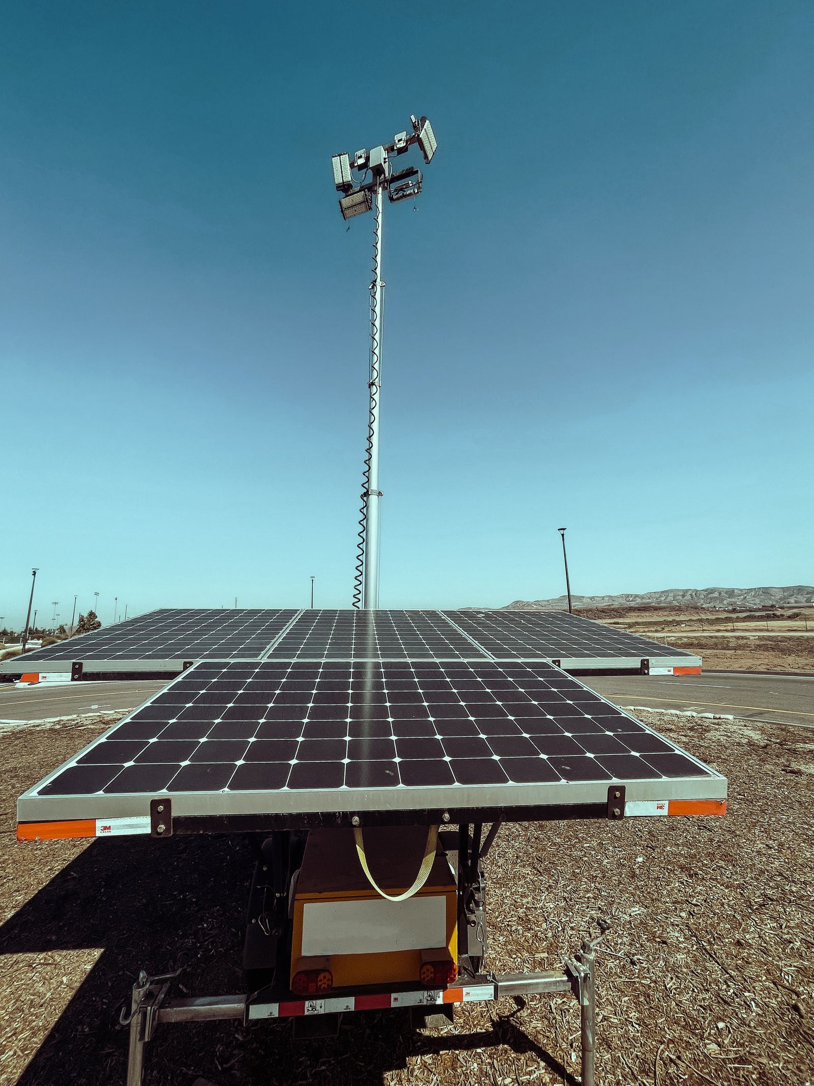 Ground-mount solar array