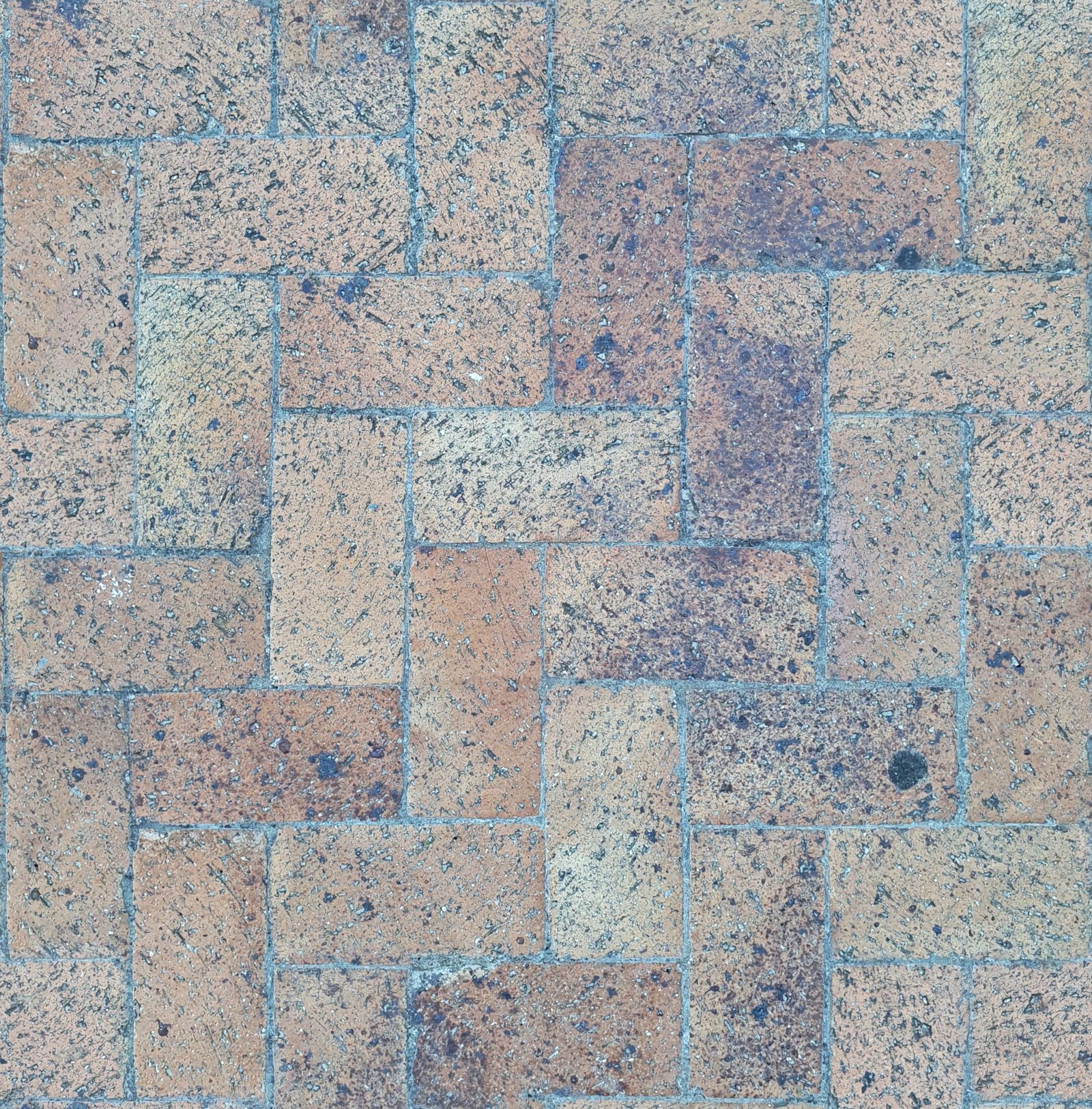 Stamped concrete pattern