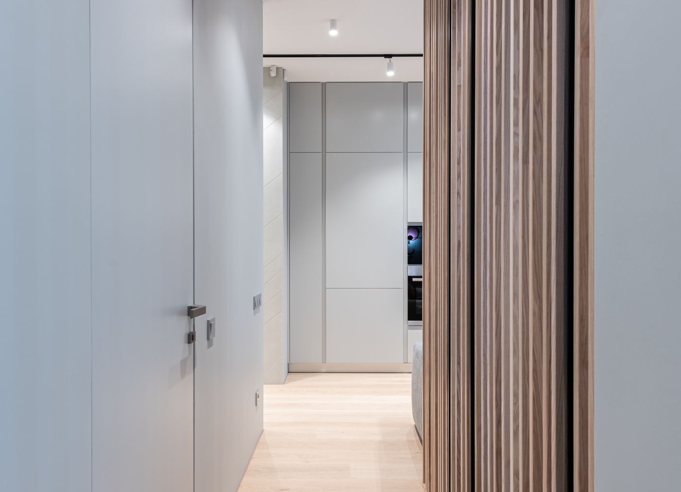 Calm clinic corridor