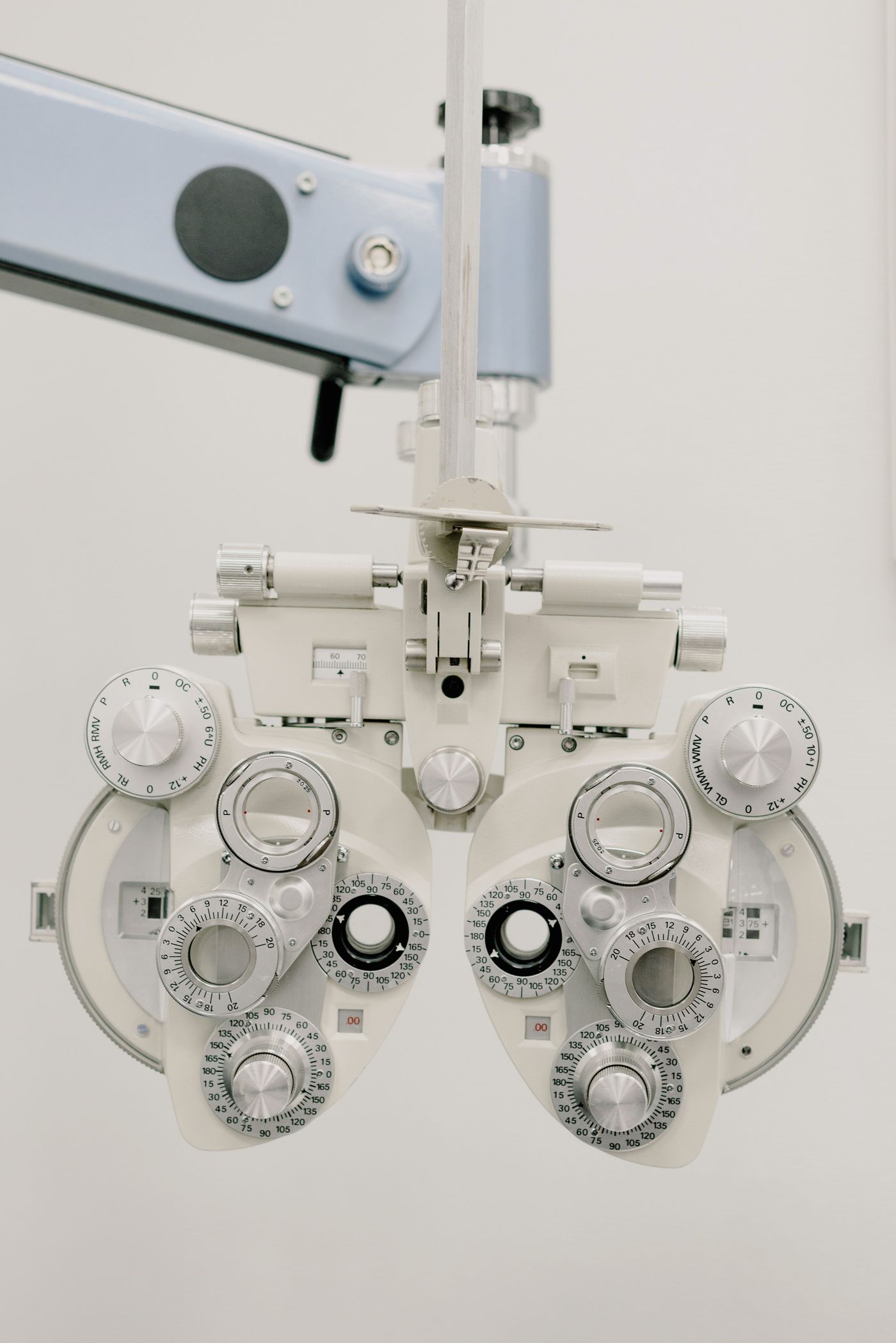 An optical phoropter used for eye measurement