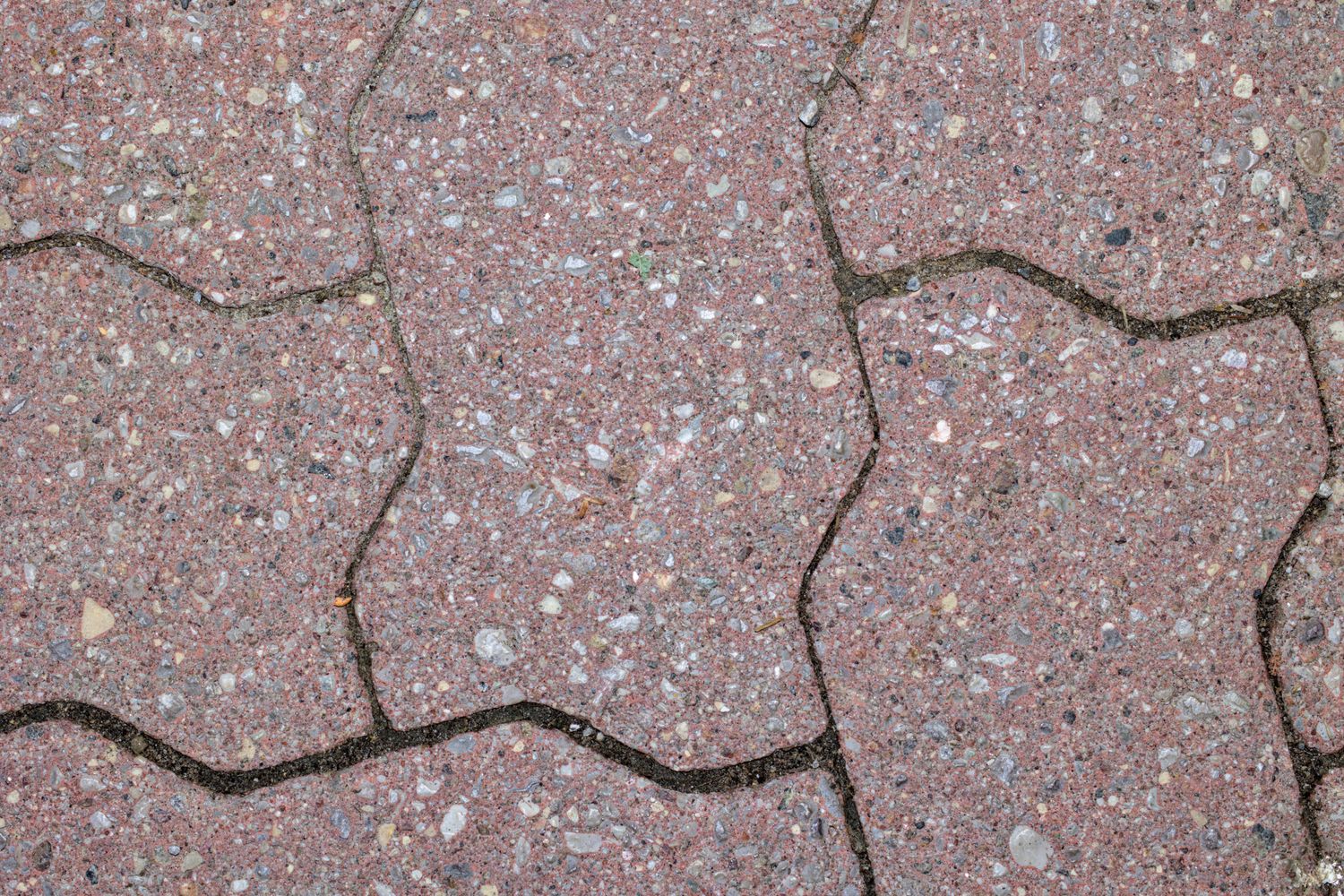Red brick and tooled mortar joints in close detail