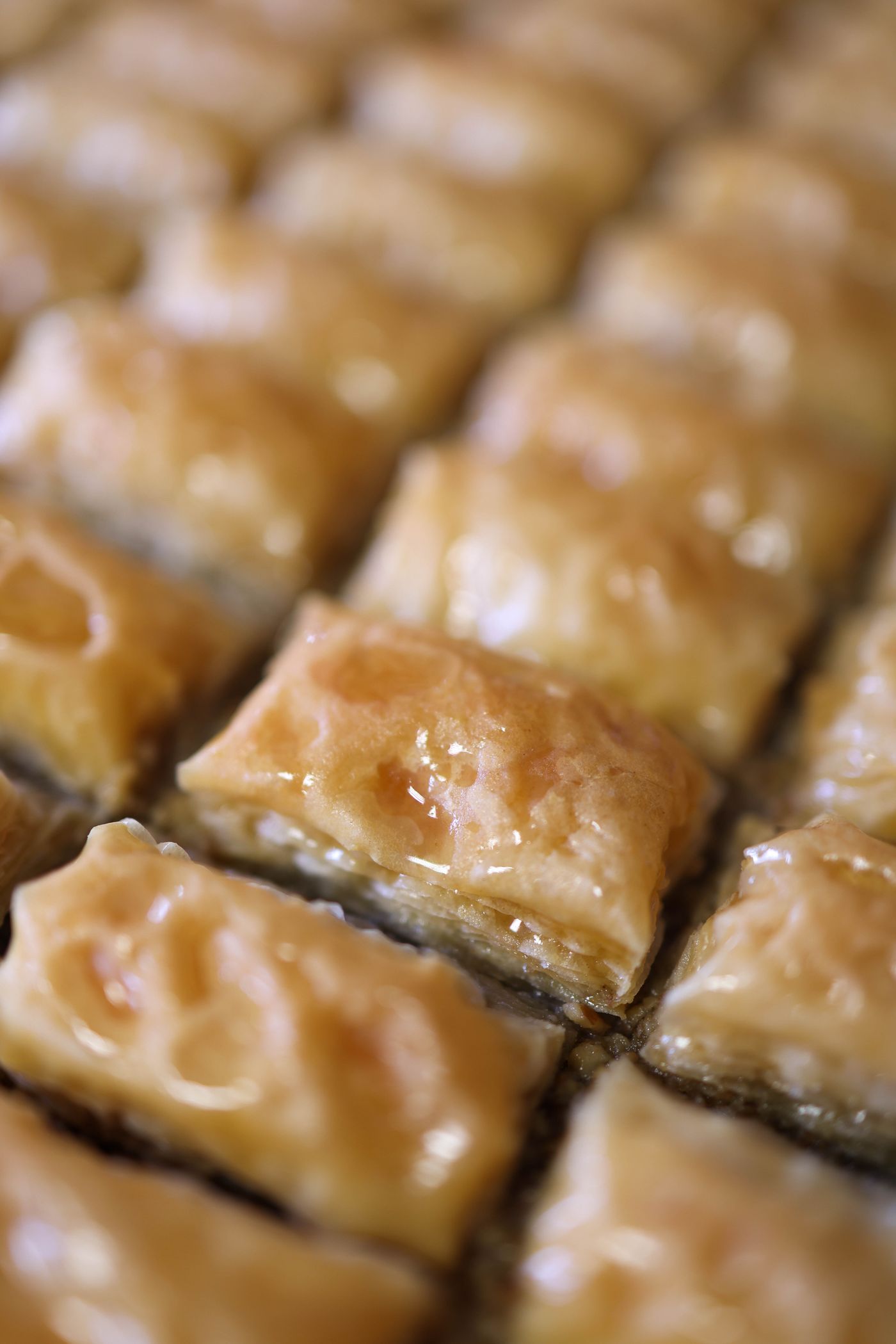 Golden baklava