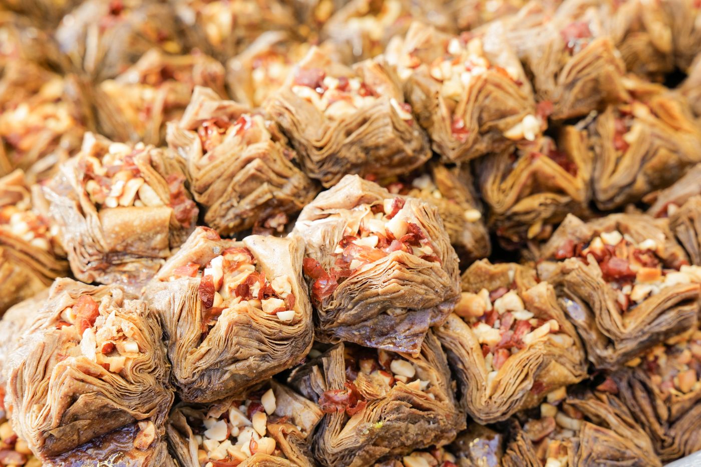 Stacked baklava