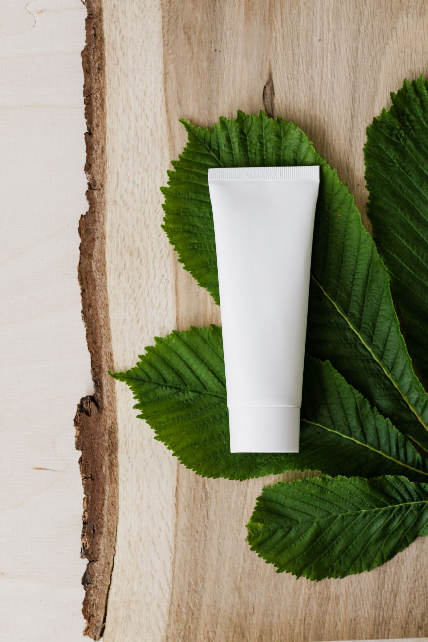 Skincare cream tube still life